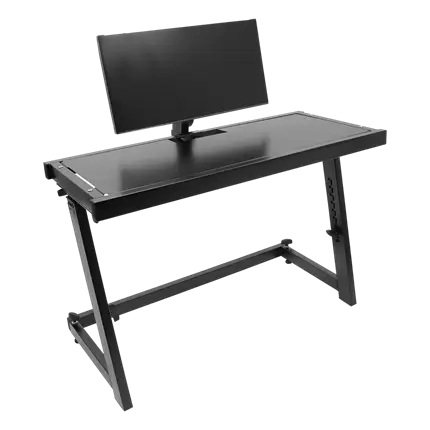 DJ STATION - altezza regolabile 68-92 cm, ripiano per PC integrato