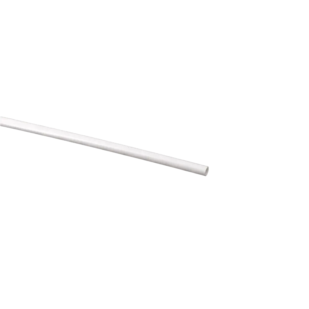 Cannuccia riciclabile in PP bianco 20cm ø 6mm - Sicura per gli alimenti e riutilizzabile (confezione da 250)