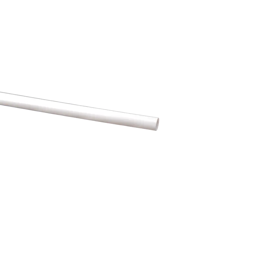 Cannuccia da cocktail in PP riciclabile bianca 20cm ø 8mm - Sicura per gli alimenti e riutilizzabile (confezione da 250)