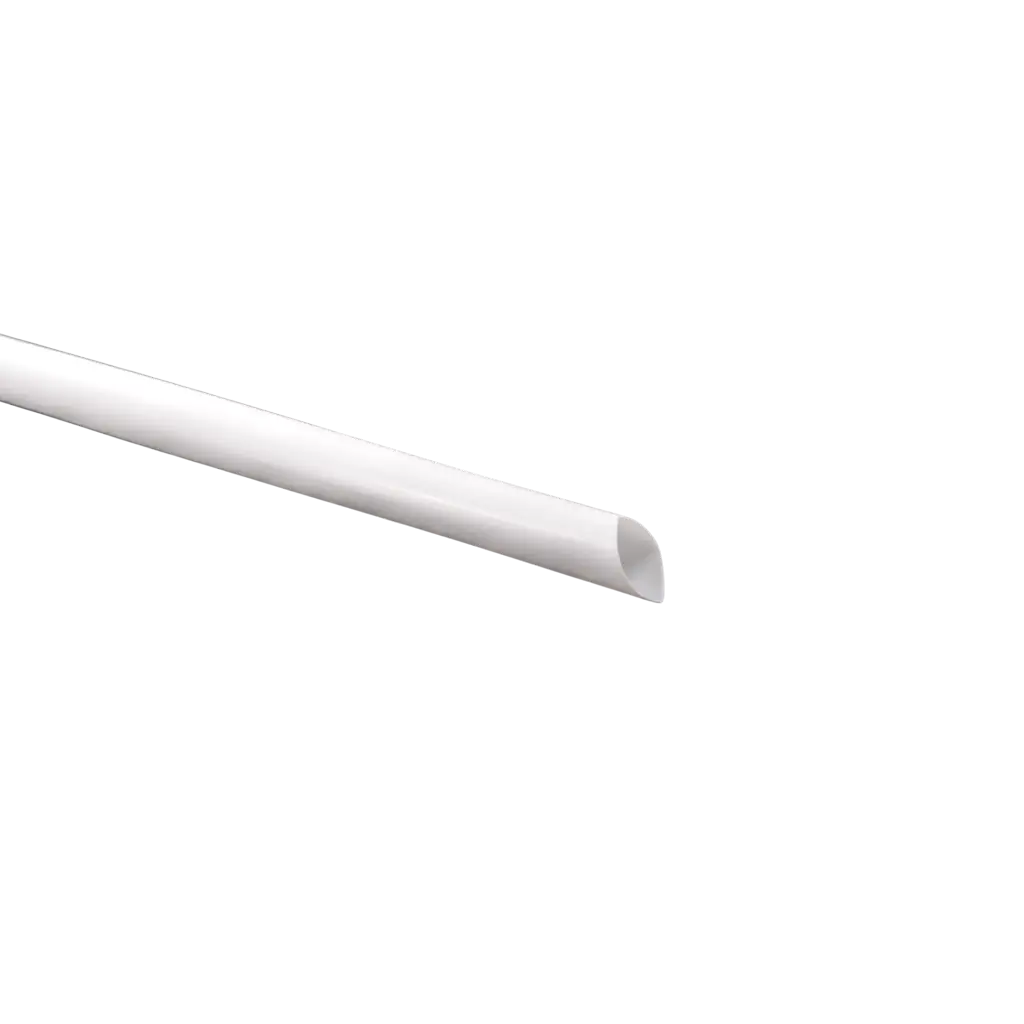 Cannuccia per Bubble Tea in PP riciclabile bianco 23cm ø 12mm - Certificata alimentare e riutilizzabile (confezione da 100)