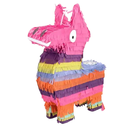 Piñata Lama (M) - Da bussare - 39 cm