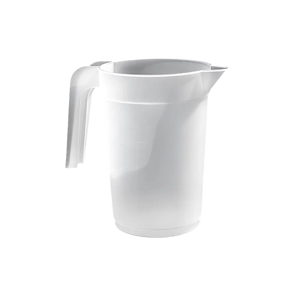 Brocca riutilizzabile in plastica da 1,5 l