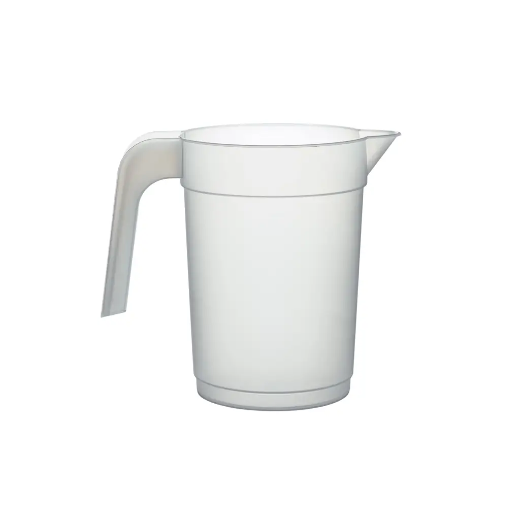 Brocca riutilizzabile in plastica da 1,5 l
