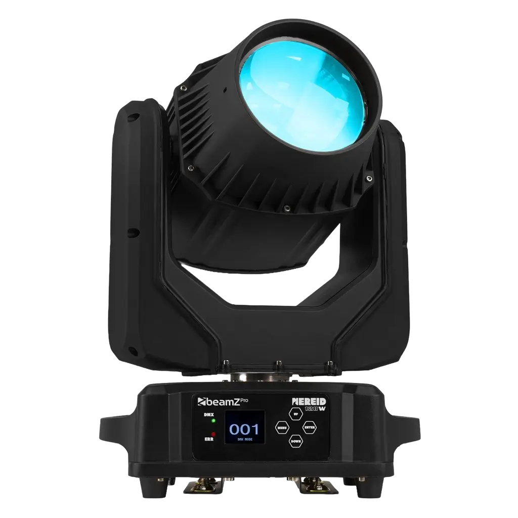 Set di 2 fari "NEREID120W" - impermeabili IP65 con flight-case