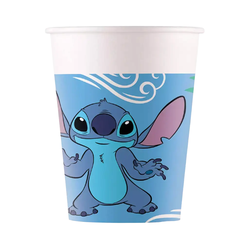 Bicchiere di carta Stitch - 25cl - Set da 8