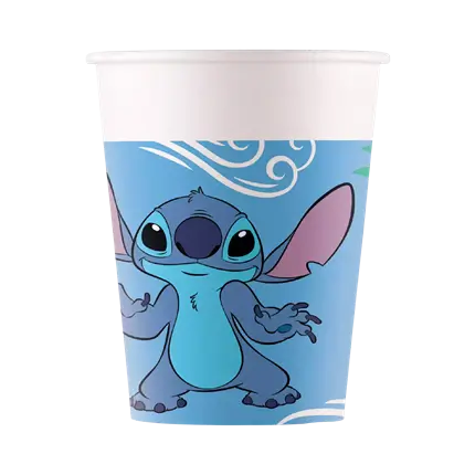 Bicchiere di carta Stitch - 25cl - Set da 8