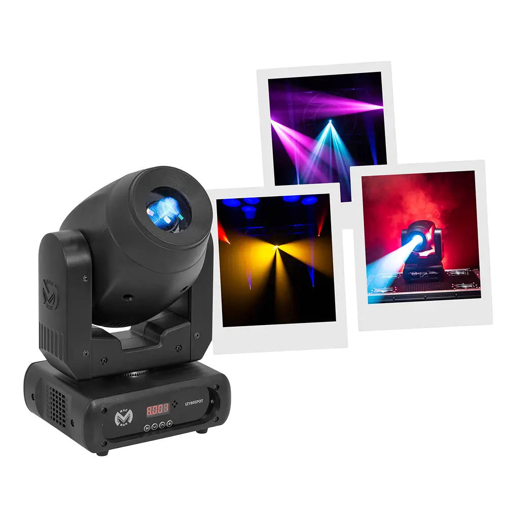 IZY 80 Spot 80W 10° con gobo e prisma - Mac Mah