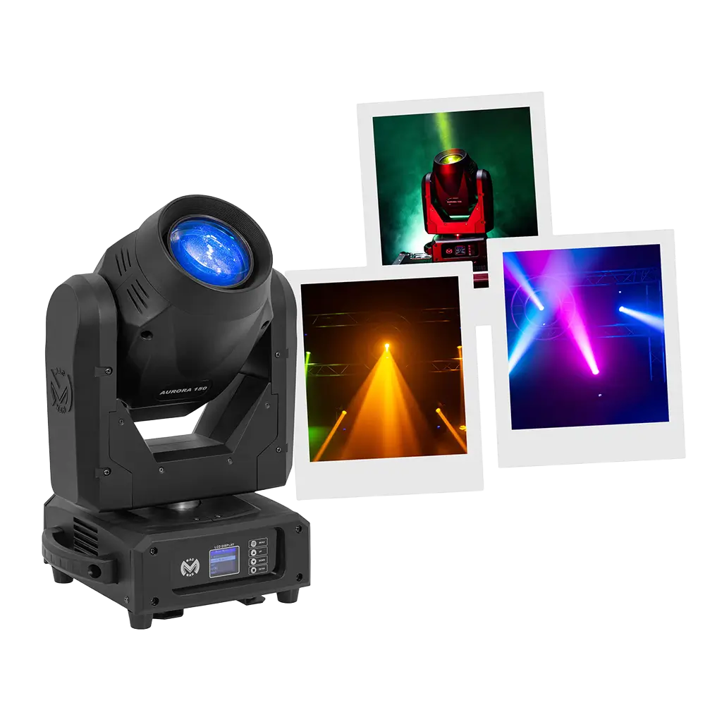 Aurora 150 BSW ibrida fascio + spot + wash - Mac Mah