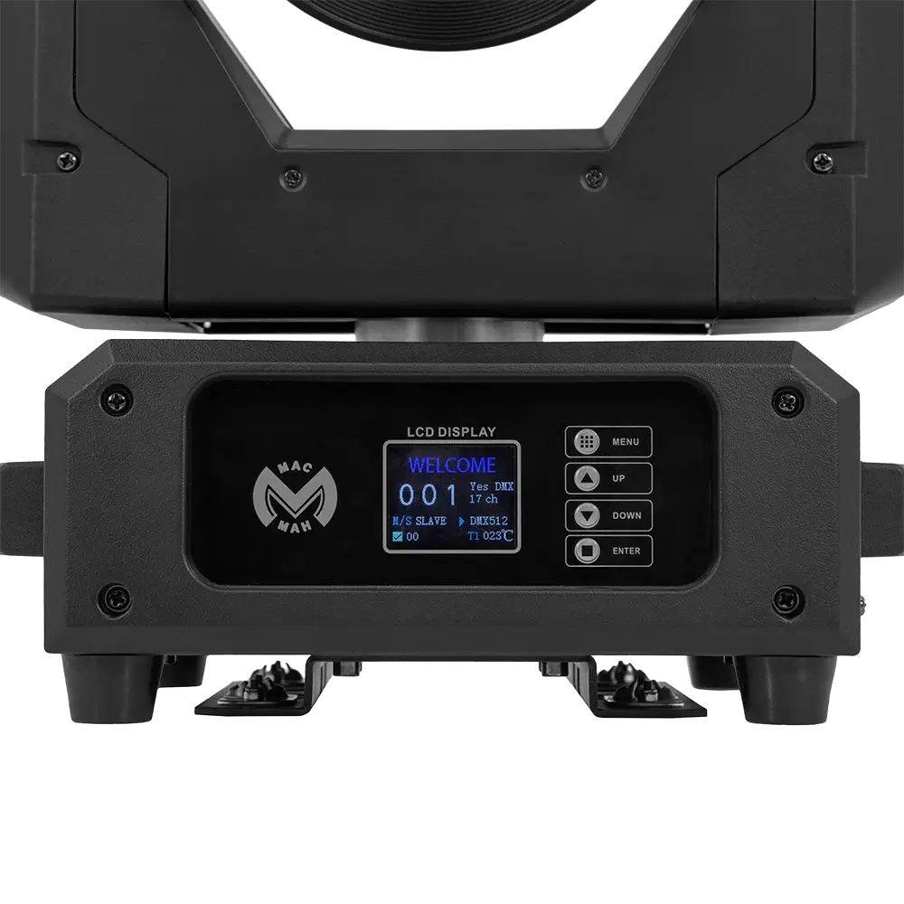 Confezione di 2 ibridi "Aurora 150 BSW" beam + spot + wash con flight case - Mac Mah