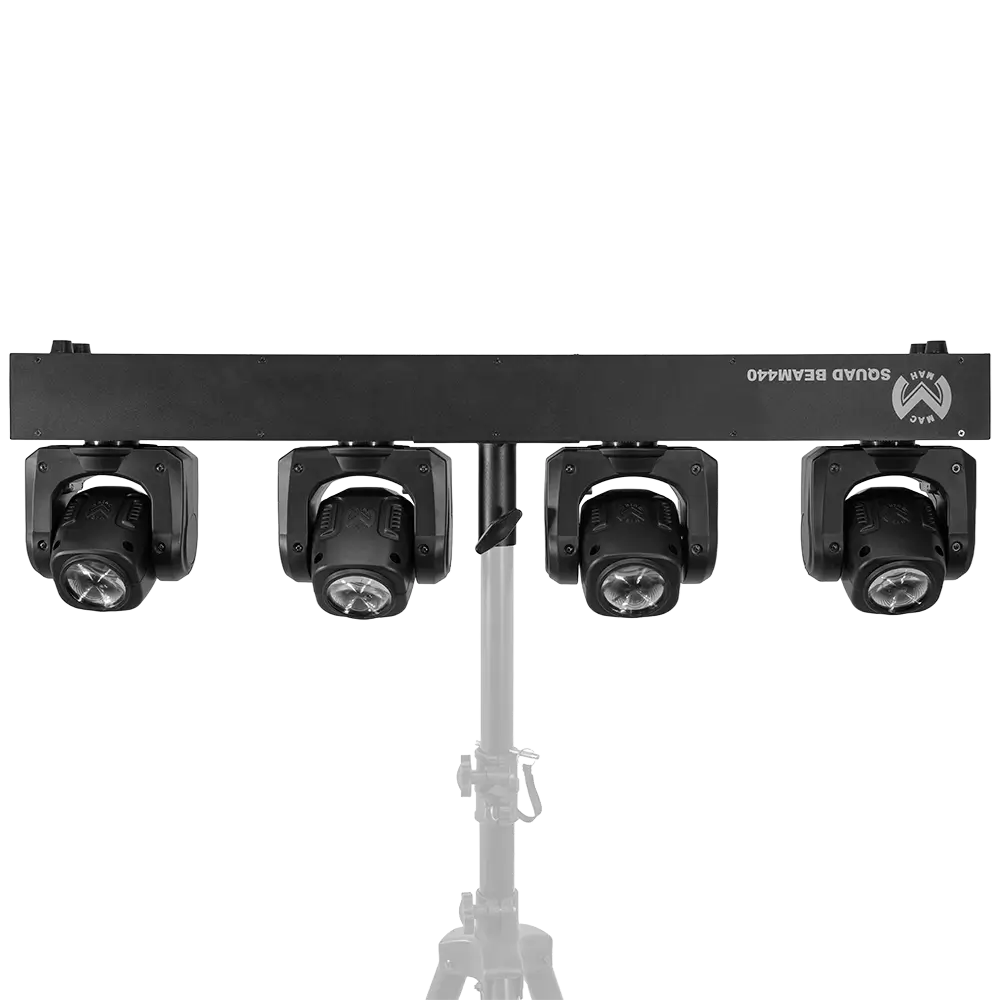 Fascio LED a effetto "Squad Beam 440" 4 teste 40 W 2,5° di fascio - Mac Mah