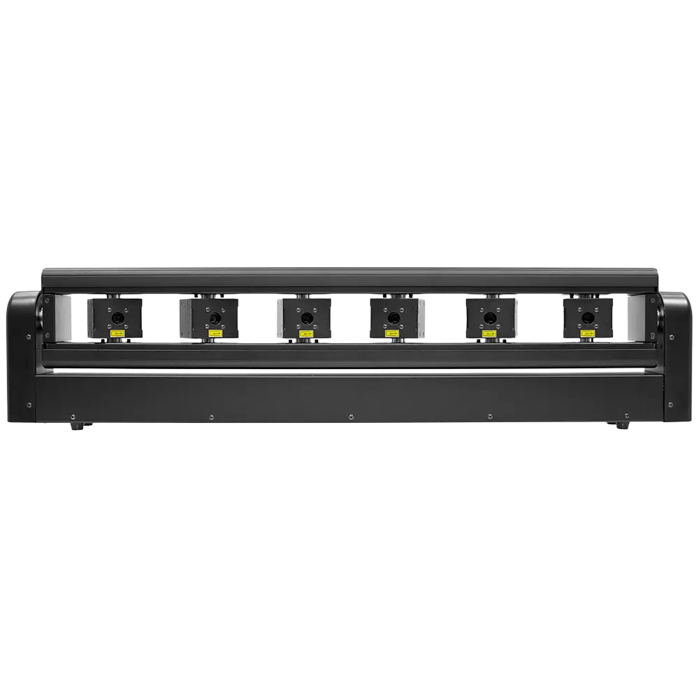 Barra laser pro "Laser Bar 6X1000RGB" 6×1000 mW motorizzata RGB - Evolite