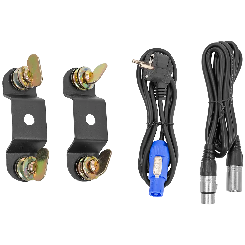 Barra laser pro "Laser Bar 6X1000RGB" 6×1000 mW motorizzata RGB - Evolite