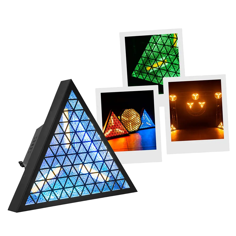 Tubo ambrato effetto retro LED "Amber-T" + RGB DMX - Mac Mah