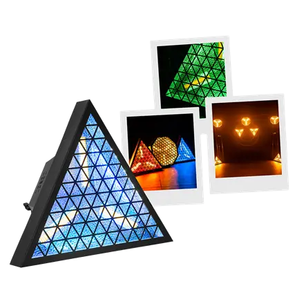 Tubo ambrato effetto retro LED Amber-T + RGB DMX - Mac Mah