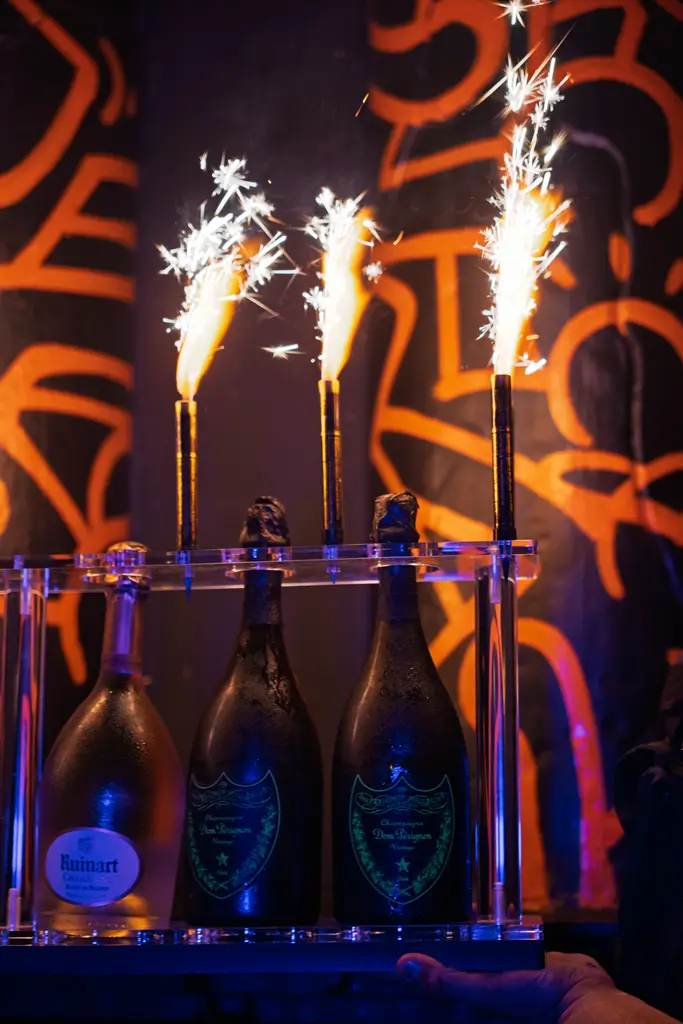 Da Sparklers® 10 bottiglie della linea di esposizione VIP