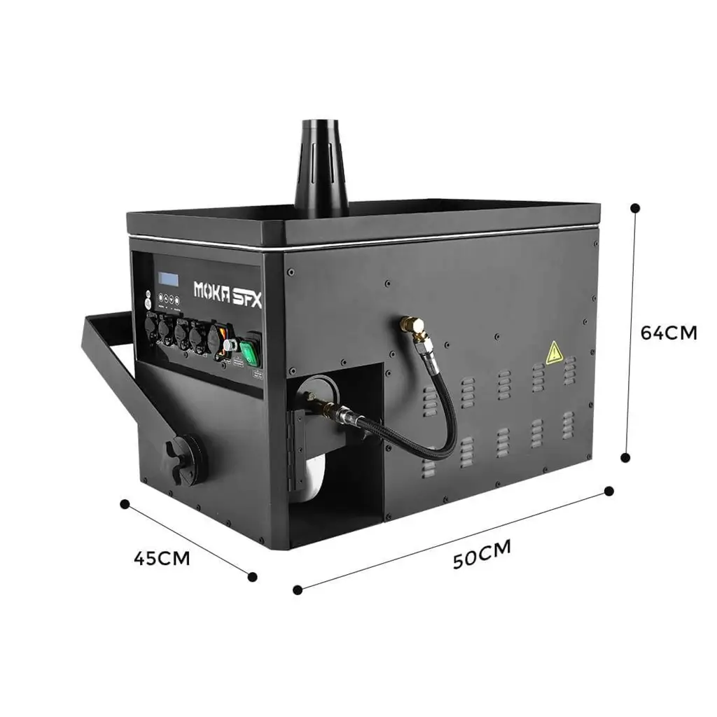 X20 SMOKE JET - Macchina a effetto CO2 + LED