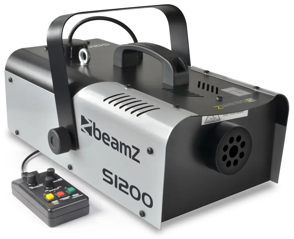 Macchina della nebbia BEAMZ S1200 MKII - 1200W + telecomando a filo con timer