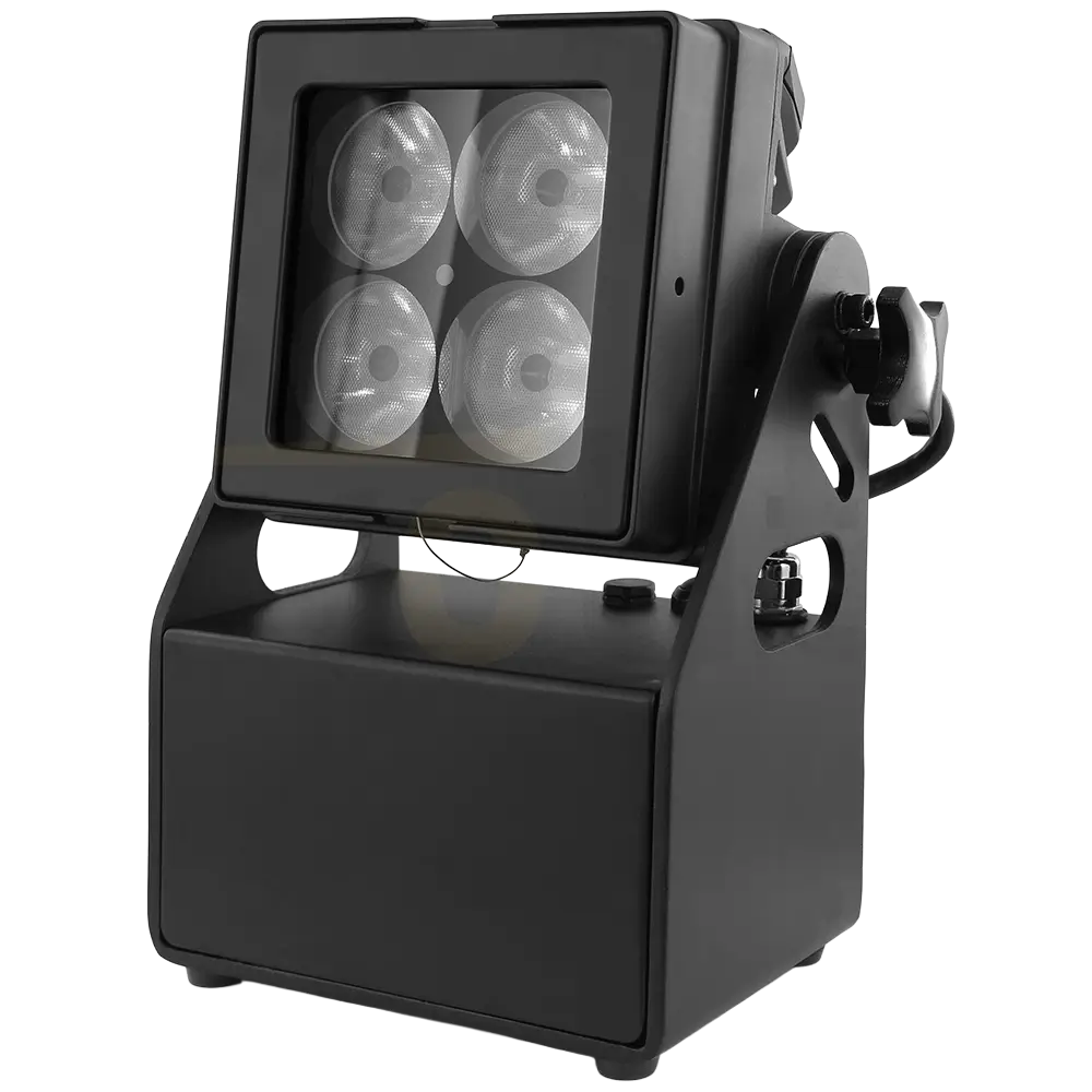 Evolite Tropikolor LED PAR light 4x15W FC - alimentazione a batteria IP65 (x6)