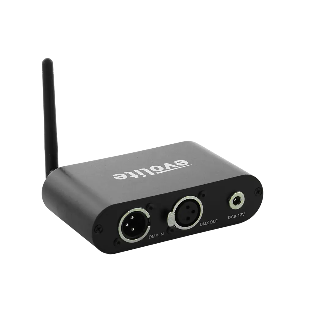 Ricetrasmettitore DMX - Modello DWT-512 - 512 canali wireless - Evolite