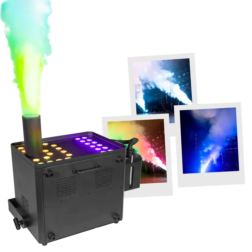 Macchina per nebbia a CO2 - Pro Fogjet CO2 Evolite - Getto potente e controllo DMX