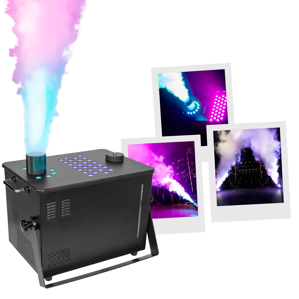 Nebbiogeno a CO2 per esterni - Pro Fogjet CO2 IP Evolite - Getto potente e DMX (IP54)