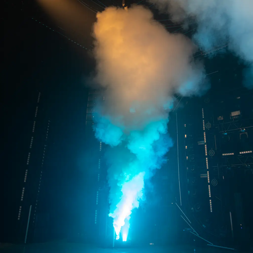 Nebbiogeno a CO2 per esterni - Pro Fogjet CO2 IP Evolite - Getto potente e DMX (IP54)