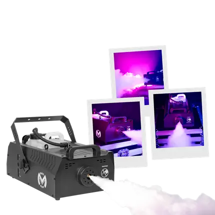 Macchina da nebbia da 2000 W - Mac Fog 2000 Mac Mah - Getto potente e controllo DMX