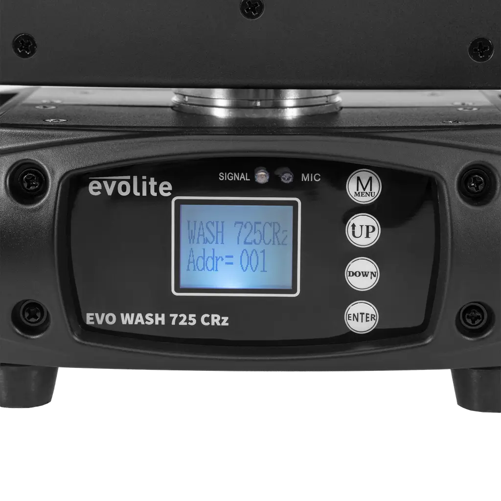 Faretto Wash 725 W - Evo Wash 725 CRz Evolite - LED multicolore e controllo DMX