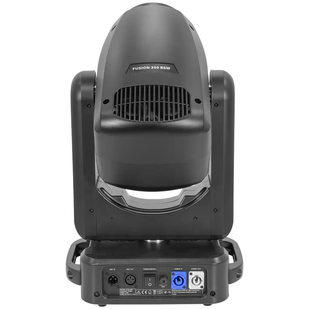 Confezione di 2 proiettori ibridi da 350 W in flight case - Fusion 350 BSW Set Evolite - Intelligent Beam, Spot & Wash