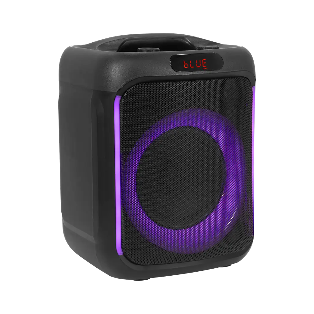 Altoparlante portatile - Cube 200 BoomTone DJ - Bluetooth 5.0, batteria integrata e illuminazione a LED