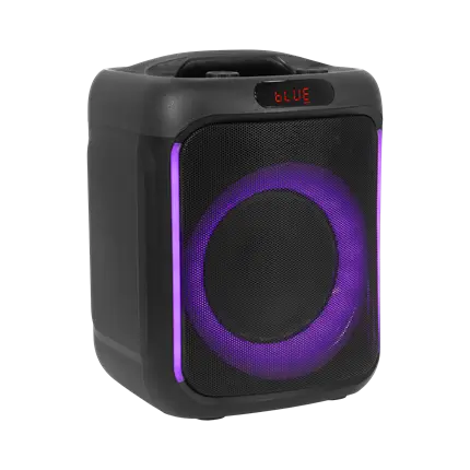Altoparlante portatile - Cube 200 BoomTone DJ - Bluetooth 5.0, batteria integrata e illuminazione a LED