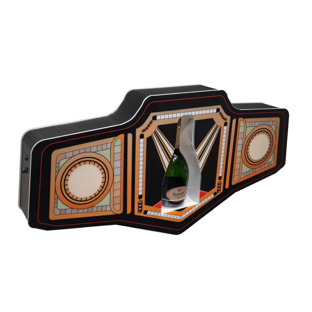 Rituel de service "Boxe" - Espositore per bottiglie VIP illuminato - By Sparklers