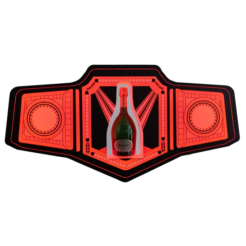 Rituel de service "Boxe" - Espositore per bottiglie VIP illuminato - By Sparklers