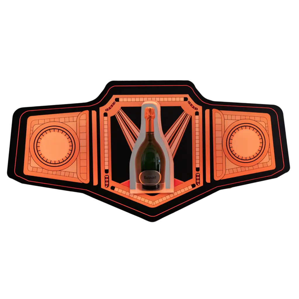 Rituel de service "Boxe" - Espositore per bottiglie VIP illuminato - By Sparklers