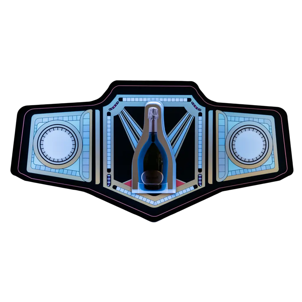 Rituel de service "Boxe" - Espositore per bottiglie VIP illuminato - By Sparklers