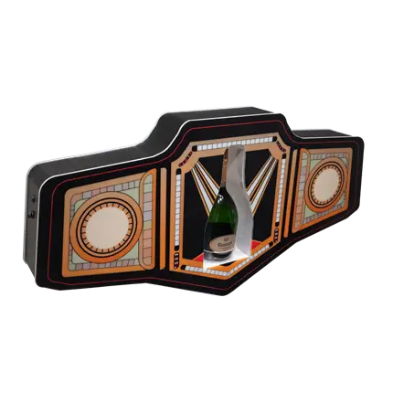 Rituel de service Boxe - Espositore per bottiglie VIP illuminato - By Sparklers