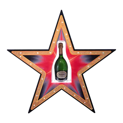 Rituel de service Étoile - Espositore per bottiglie VIP illuminato - By Sparklers