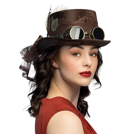 Cappello a cilindro Specspunk