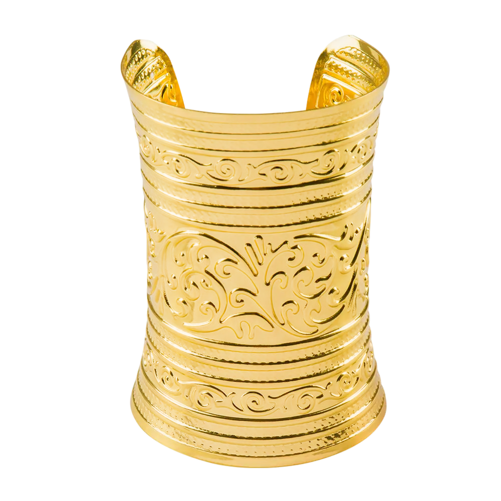 Bracciale egiziano dorato "Regina del Nilo" - Accessori per il travestimento