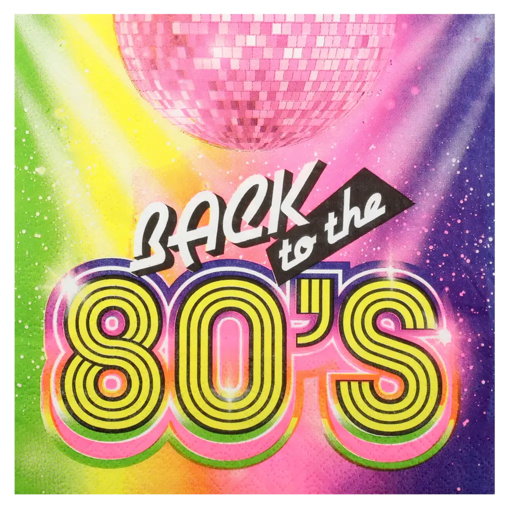 Tovagliolo anni '80 - Set di 20