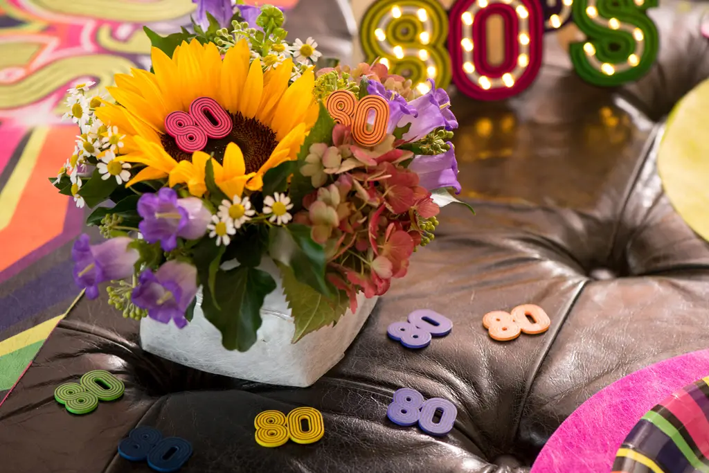 Decorazione da tavolo - Anni '80 - Set di 10 pezzi