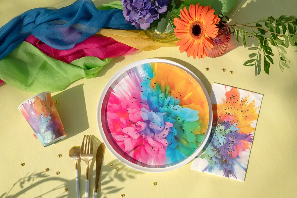 Bicchiere Holi Festival of Colours - Set di 6 pezzi