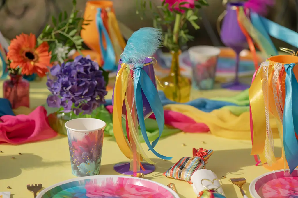 Bicchiere Holi Festival of Colours - Set di 6 pezzi