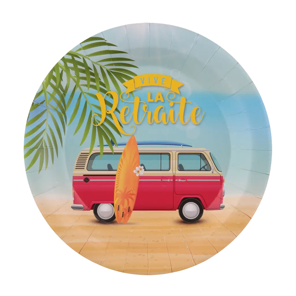 Piatto per pensionati - La belle vie (confezione da 10)