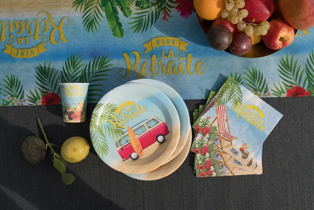 Piatto per pensionati - La belle vie (confezione da 10)