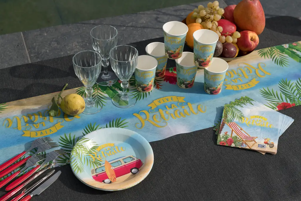 Piatto per pensionati - La belle vie (confezione da 10)