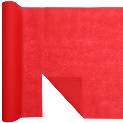 Runner da tavola pretagliato Harmony 4,8 m - Rosso