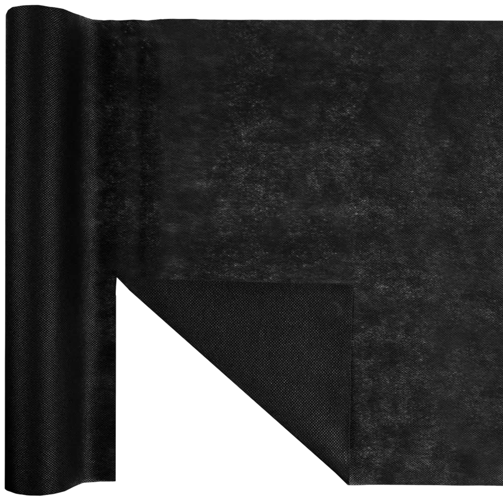 Runner da tavola pretagliato Harmony da 4,8 m - Nero