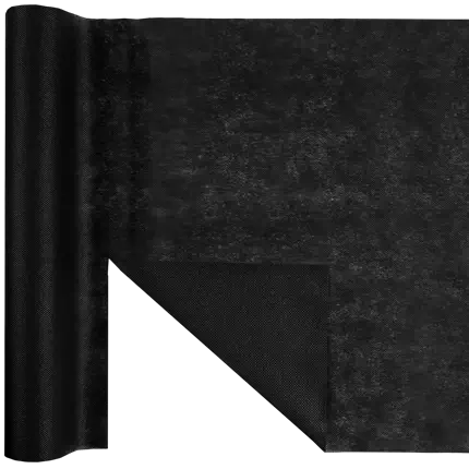 Runner da tavola pretagliato Harmony da 4,8 m - Nero