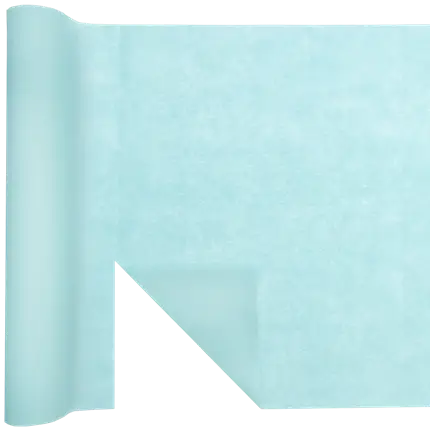 Runner da tavola pretagliato Harmony 4,8 m - Azzurro